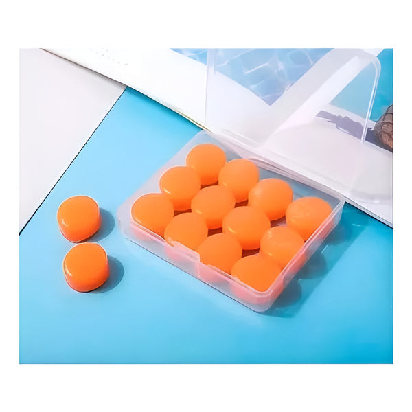 6 Pares De Tapones Oido Silicona Hipoalergénica Moldeable
