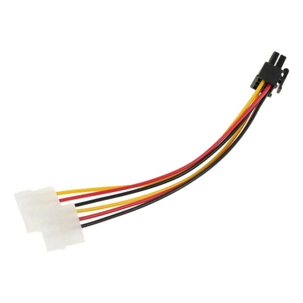 Adaptador Poder 6 Pin A 2 Molex Tarjeta Video Corriente Pci