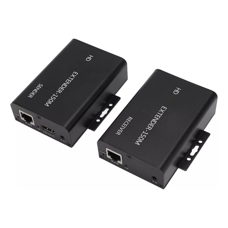 Hd Kvm Usb Extender 150m Multimedia Interface Rj45 1080p Negro