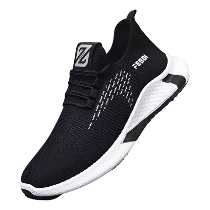 Zapatillas Deportivas Casuales Ligeras Y Transpirables Negro Tela 41