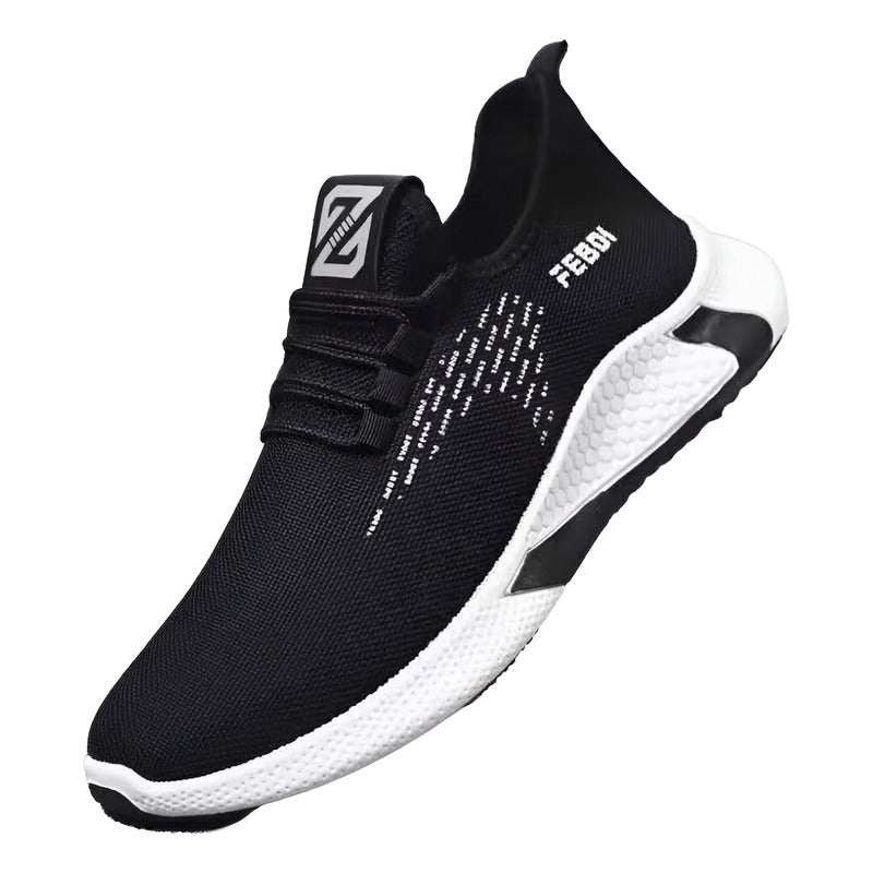 Zapatillas Deportivas Casuales Ligeras Y Transpirables Negro Tela 41