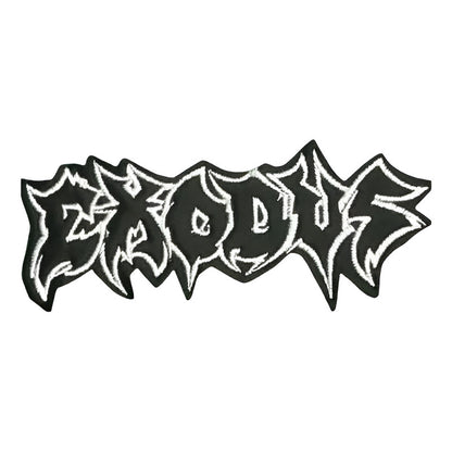 Parche Bordado Exodus Bandas De Rock Negro