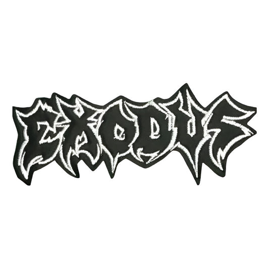 Parche Bordado Exodus Bandas De Rock Negro