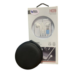 Audífonos In Ear Compatibles Con iPhone 14 13 12 11 Se X 8 7 Blanco