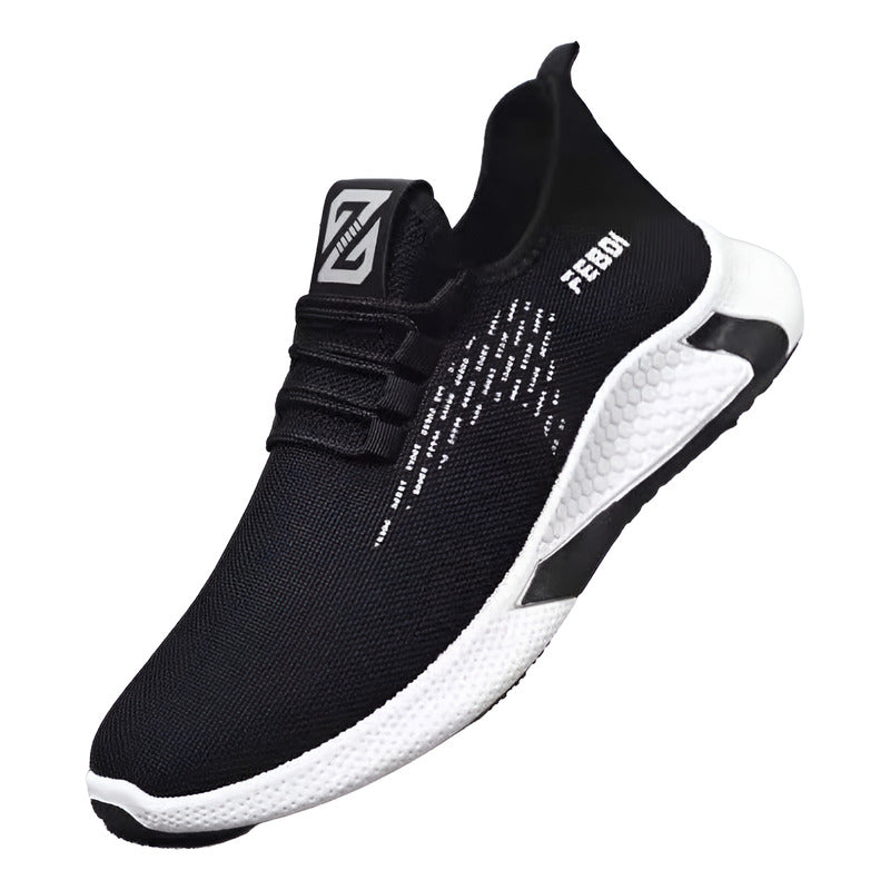 Zapatillas Deportivas Casuales Ligeras Y Transpirables Negro Tela 41