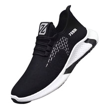 Cargar imagen en el visor de la galería, Zapatillas Deportivas Casuales Ligeras Y Transpirables Negro Tela 41
