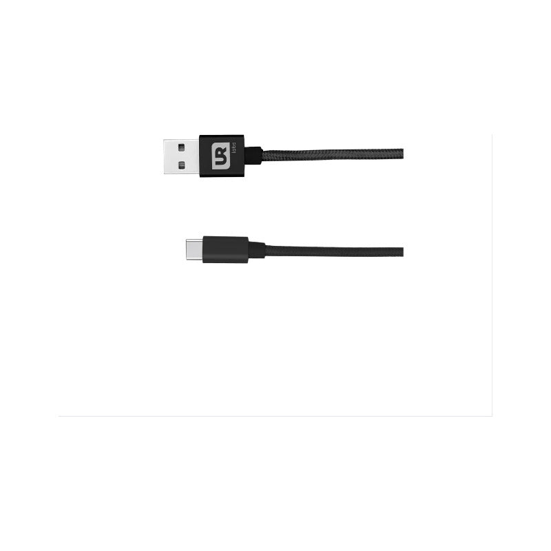 Cable Usb-tipo C 1m Para Carga Rápida Negro Urbano Labs Negro