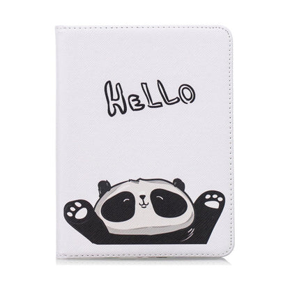 Carcasa Funda Para iPad 10.2 9a Gen Panda Blanco