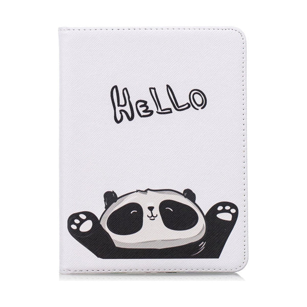 Carcasa Funda Para iPad 10.2 9a Gen Panda Blanco
