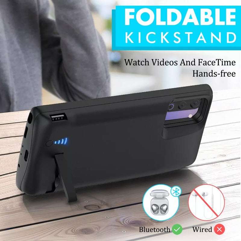 Funda Cargador Bateria Para Samsung Galaxy Note 10 5000mah Negro
