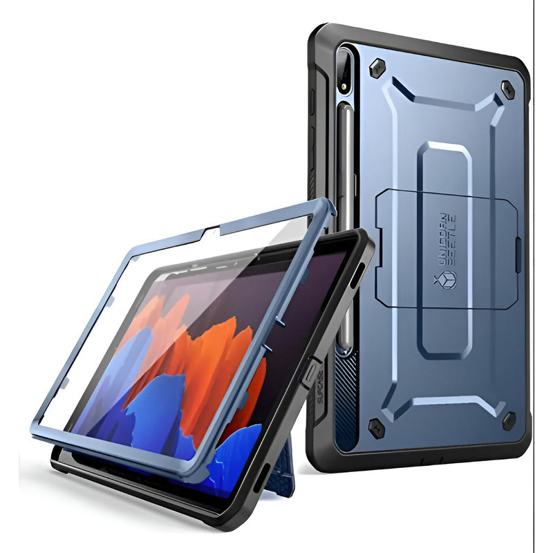 Fundas Con Mica Para Samsung Galaxy Tab S8 Ultra Azul Acero
