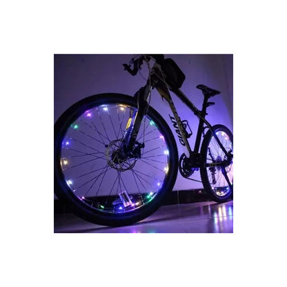 Luz Led Para Señalización Nocturna De Ruedas De Bicicleta Colores