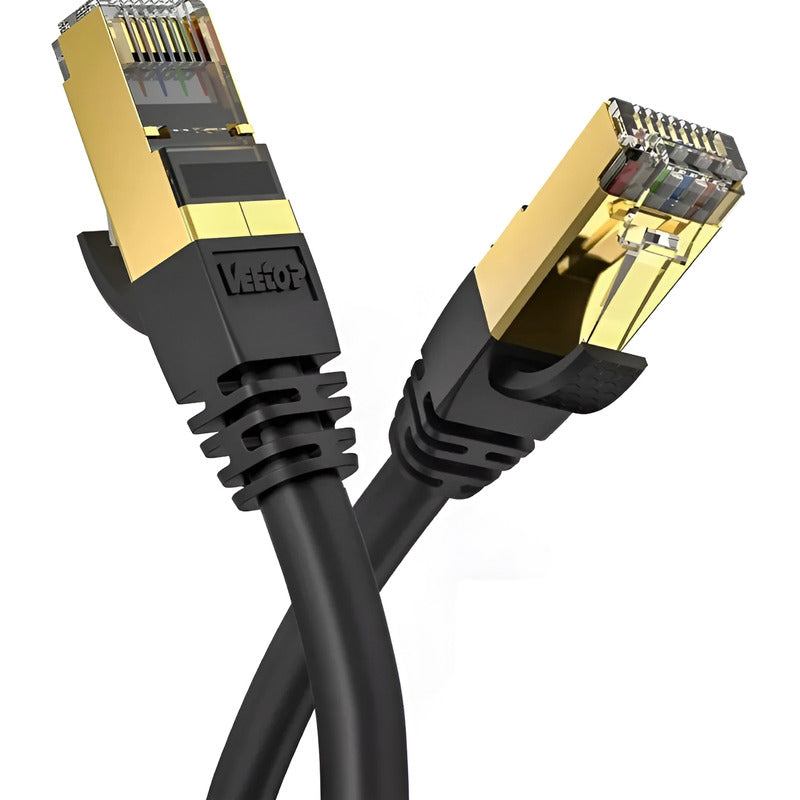 Cable Plano Categoría 8 Cat8 Rj45 Utp Ethernet 1.5m 40g