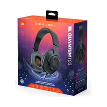 Cargar imagen en el visor de la galería, Audífonos Quantum 100 Con Microfono Gamer Negro Jbl (nuevo Con Caja Abierta)
