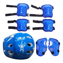 Cargar imagen en el visor de la galería, Juego De 7 Protectores Para Cascos De Patinaje Sobre Ruedas
