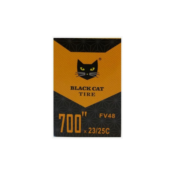 Camara Para Bicicletas 700x23/25c Valvula Francesa / Presta Presta Negro