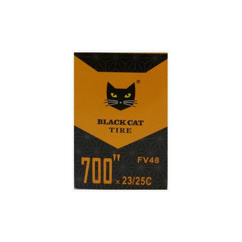 Camara Para Bicicletas 700x23/25c Valvula Francesa / Presta Presta Negro