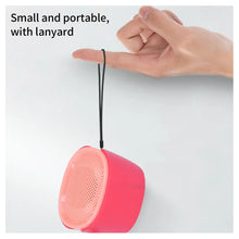 Load image into Gallery viewer, Mini Speaker Sada A6 Portátil Inalambrico Color Rosa Rosa Chicle
