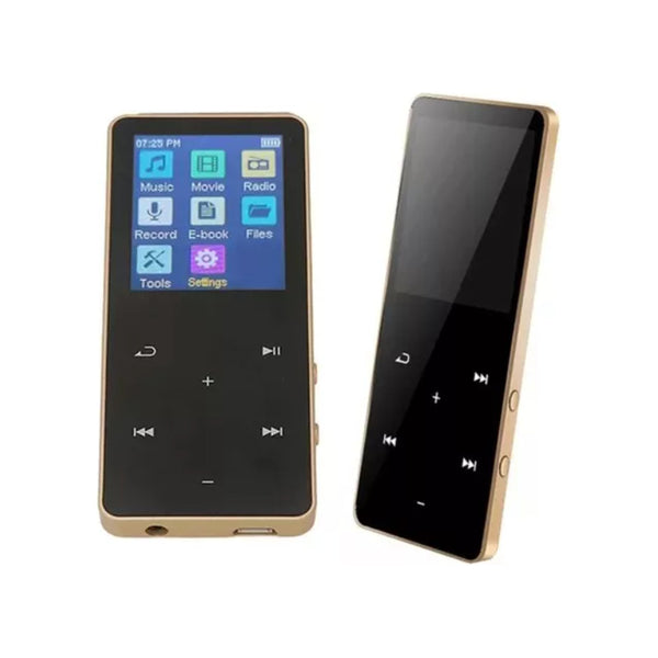 Bluetooth 8gb Pantalla Tactil Música Sin Pérdida Vídeo Radio