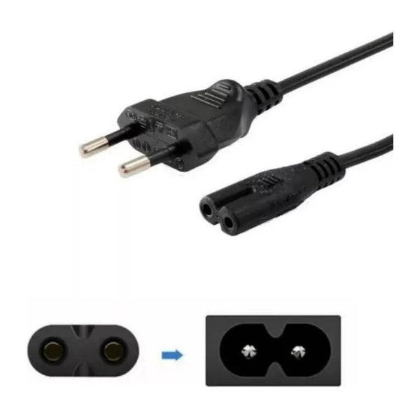 Cable Tipo 8 De Poder - Tv, Radios, Cargadores, Etc..