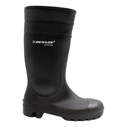 Bota Dunlop Alta Antideslizante Negra Negro - 41 Cl