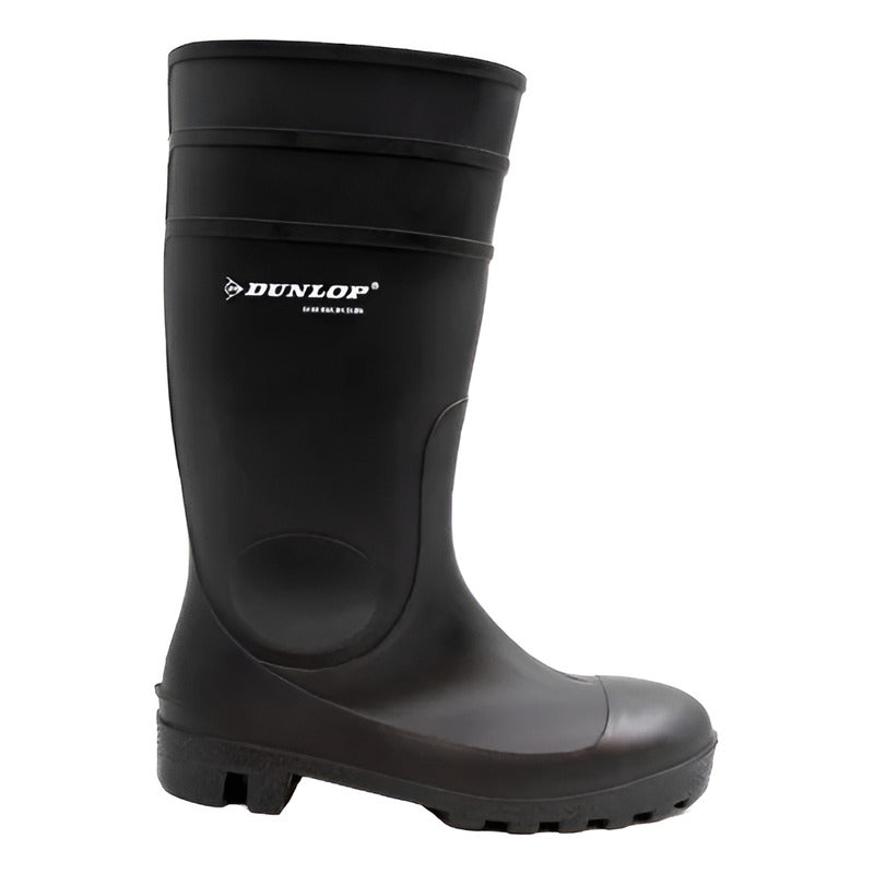 Bota Dunlop Alta Antideslizante Negra Negro - 41 Cl