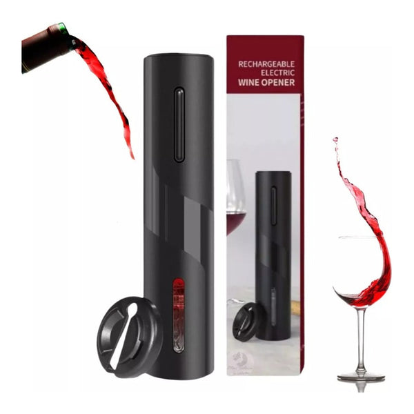 Abridor De Botellas Vino Eléctrico Sacacorchos Cortador