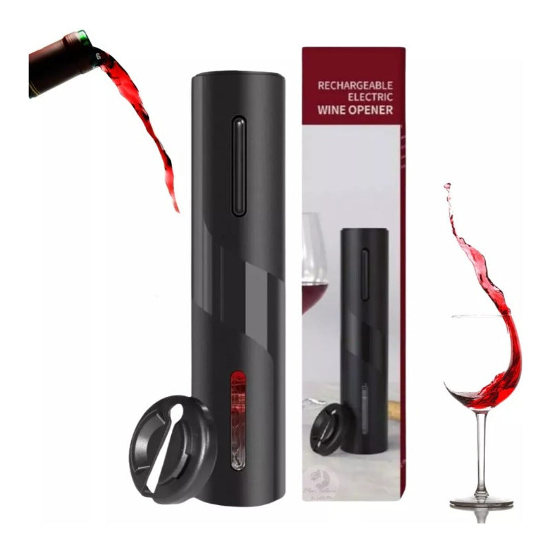 Abridor De Botellas Vino Eléctrico Sacacorchos Cortador