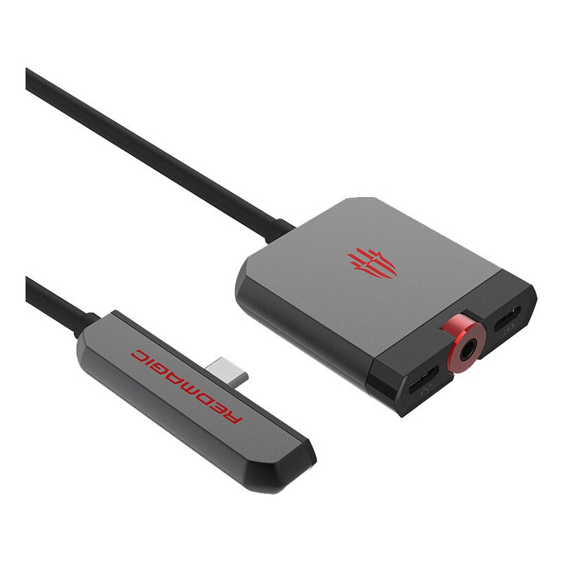 Dock Estación De Acoplamiento Redmagic  Hdmi, Carga Usb-c Y Jack 3.5mm Para Celulares Gamer