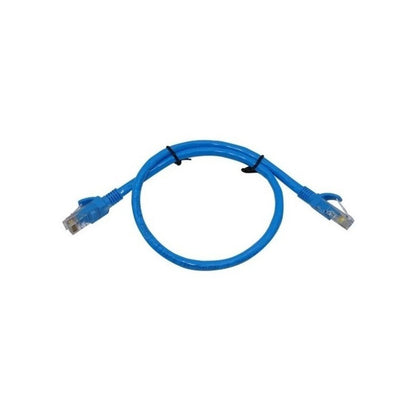 Cable De Red 50 Cm Cat5e Patch Cord Calidad Ulink Color Azul