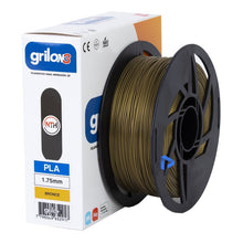 Cargar imagen en el visor de la galería, Filamento Pla 1.75mm Grilon3 1kg - Impresora 3d - Colores Color Natural
