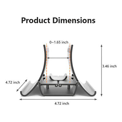 Soporte Vertical Inducción De Gravedad Para Macbook Portátil Negro