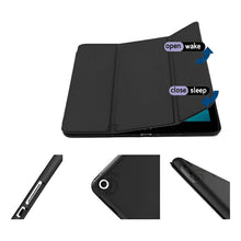 Cargar imagen en el visor de la galería, Funda Carcasa Smart Para iPad 10.2 9na Gen Con Espacio Lápiz Negro
