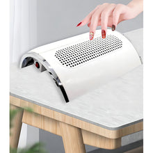 Cargar imagen en el visor de la galería, Aspiradora Extractor Polvo Uñas Gel Acrílicas Manicura Color Grande 858-5 
