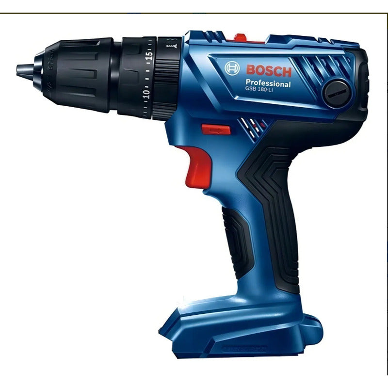 Taladro De Impacto Gsb 180-li Proff Azul Bosch (open Box) Azul 02