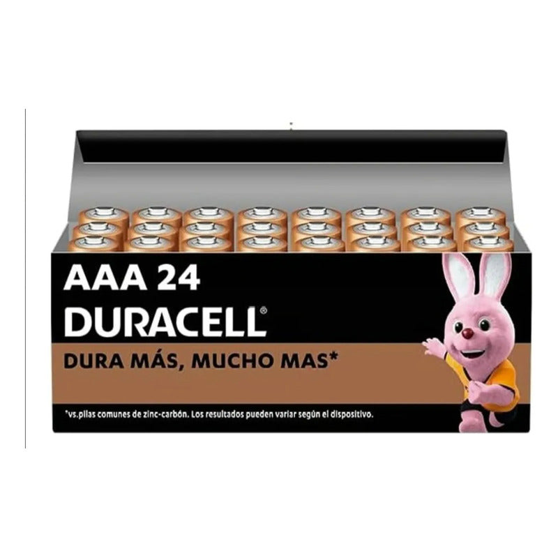 Pila Alcalina Duracell Aaa X24
