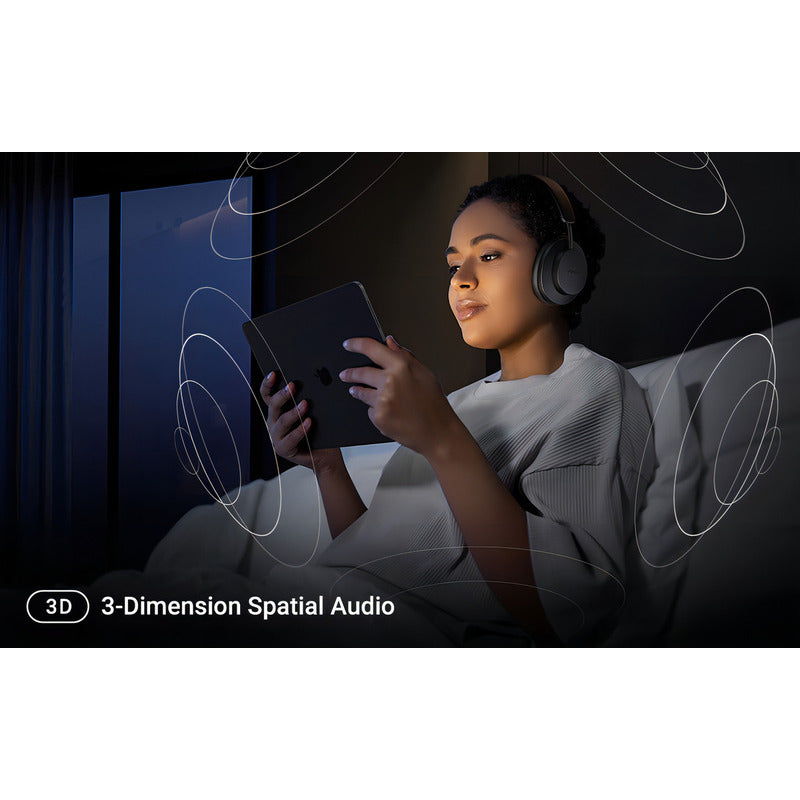 Auriculares Ugreen Bluetooth Con Cancelación De Ruido Tune Max, 3 Colores: Negro, Color Claro, Azul