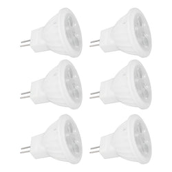 Pack 6 Ampolletas Gu5.3 (mr16) Blanco Cálido