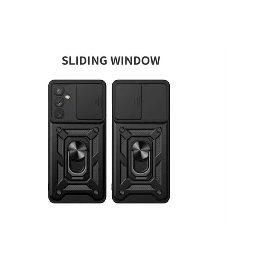 Carcasa Para Samsung Antishock Anillo Blindada Dorado A34 5g