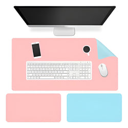 Alfombrilla Mousepad Reversible 80x40 Rosa/celeste Rosa/celeste