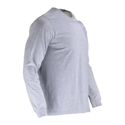 Polera Polo Manga Larga Certificada Gris Hombre Gris Gris L Lisa