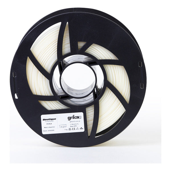 Filamento Pla Boutique 1.75mm Grilon3 - 1kg - Impresion 3d Color Perla