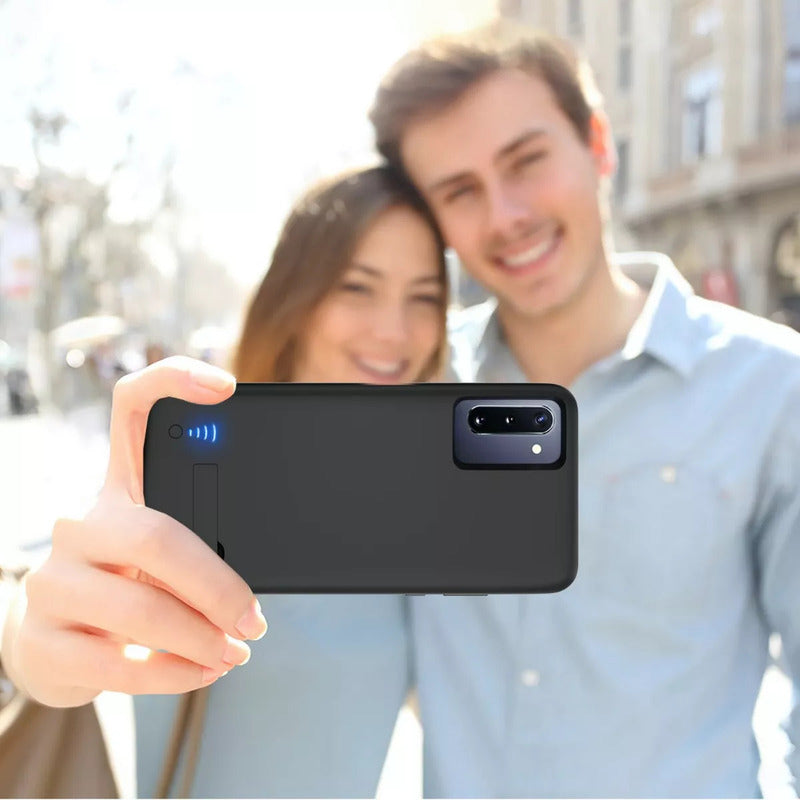 Funda Cargador Bateria Para Samsung Galaxy Note 10 5000mah Negro