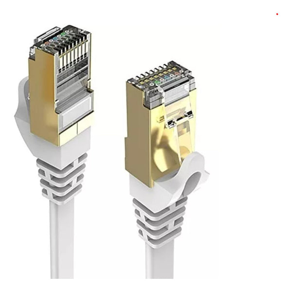 Cable Red Plano Categoria 8 Cat8 Rj45 Ethernet 40gbps 5mts