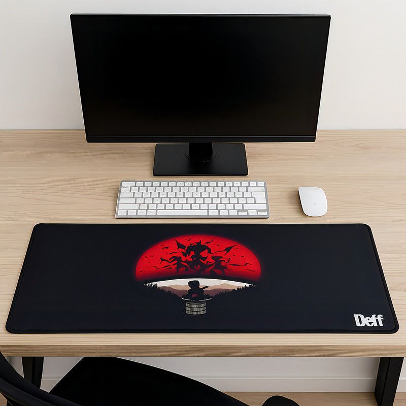 Mouse Pad Gamer Itachi Uchiha 90x40 Xl Mousepad Pg Color Negro