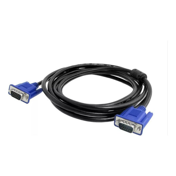 Cable Vga Largo 3 Metros Macho A Macho Monitor Pc Proyector