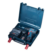 Cargar imagen en el visor de la galería, Taladro Percutor Bosch Gsb 120-li 12v + 2 Baterías Azul Petróleo 02
