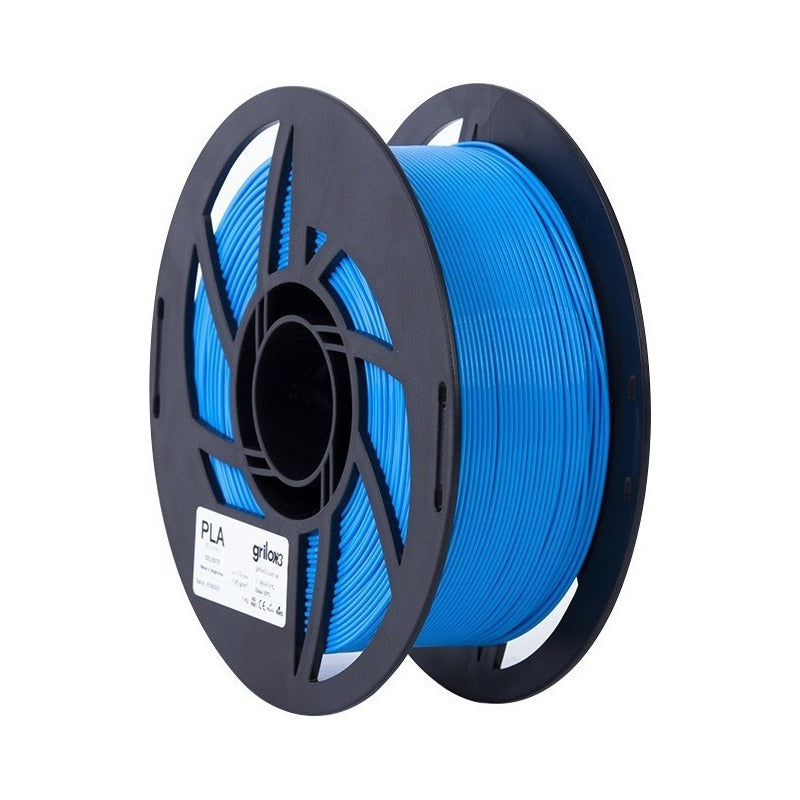 Filamento 3d Grilon3 Pla De 1.75mm Y 1kg Verde Flúo