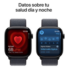 Cargar imagen en el visor de la galería, Apple Watch Series 10 Gps  Caja De Aluminio Negro Azabache De 46 Mm  Correa Loop Deportiva Color Tinta (nuevo Con Caja Abierta)
