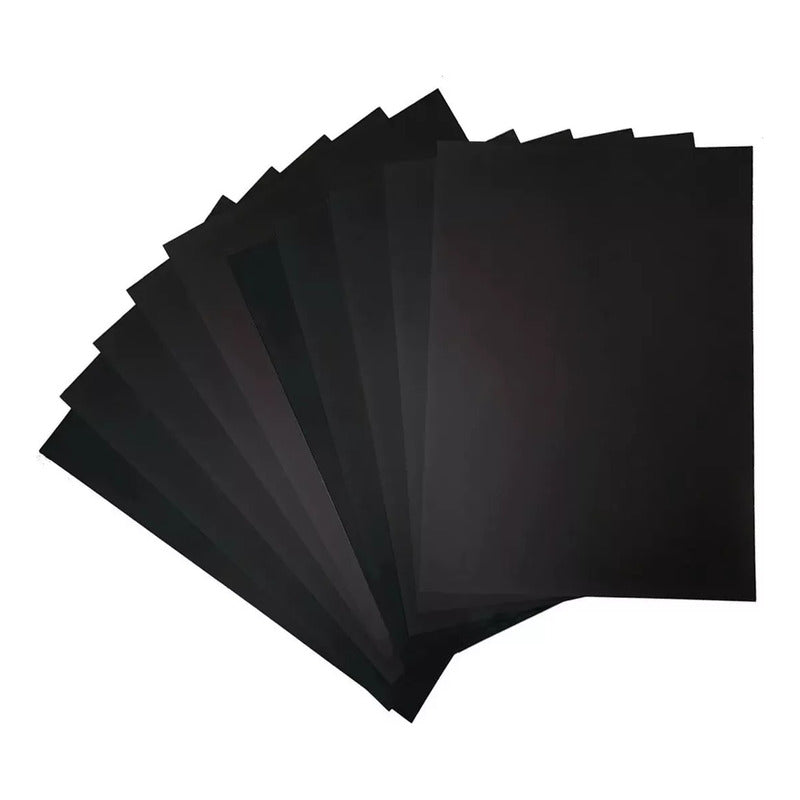 Papel Imantado Pack 10 Unidades Tamaño A4 (21x29,5cm) Negro
